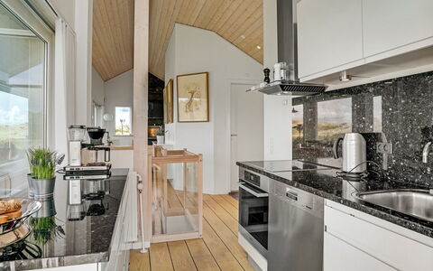 Ejvind - 100M from the Sea: Flooring, Kitchen, Interior Design, Wood, Countertop, Ceiling, Floor, Wood Flooring, Furniture, Cabinetry