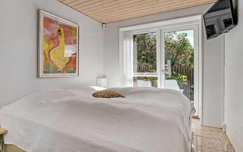 Ejvind - 100M from the Sea: Furniture, Interior Design, Bed, Bedroom, Wall, Wood, Floor, Ceiling, Flooring, Bed Sheet