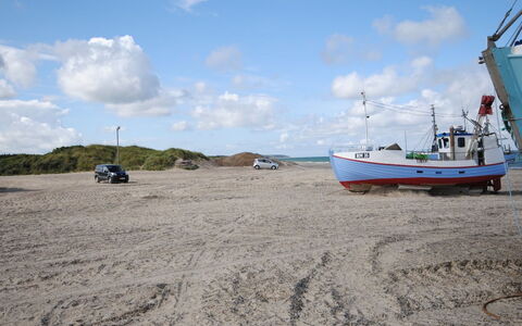 Tamika - 950M from the Sea: Sky, Blue, Boat, Cloud, Watercraft, Sand, Boats And Boating--Equipment And Supplies, Shore, Coast, Cumulus