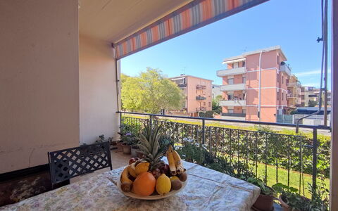 Casa Maccianti: Table, Plant, Cloud, Sky, Building, Property, Tableware, Chair, Interior Design, Outdoor Furniture