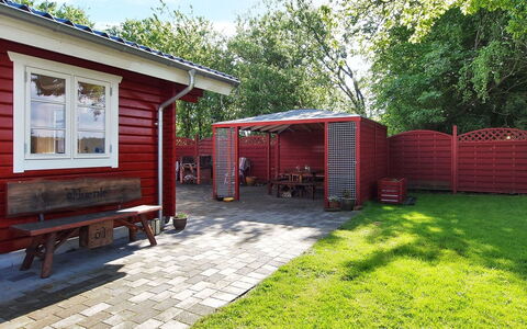 Salme - 100M from the Sea: Blue, Shrub, Cottage, Groundcover, Garden, Estate, Shade, Landscaping, Farmhouse, Eco Hotel
