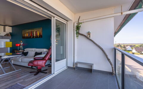 Les Dunes: Table, Furniture, Water, Property, Sky, Building, Cloud, Chair, Outdoor Table, Outdoor Furniture