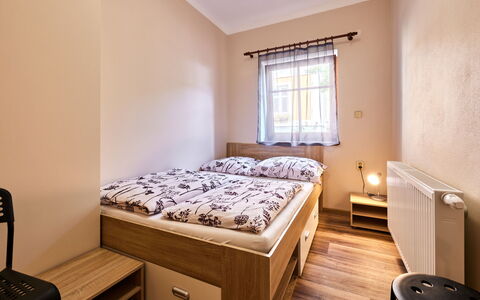 Marika: Furniture, Property, Window, Comfort, Cabinetry, Wood, Drawer, Bed Frame, Building