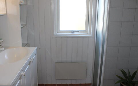 Tekla - 70M to the Fjord: Wall, Flooring, Wood, Floor, Interior Design, Plumbing Fixture, Room, Tile, Plumbing, Bathroom
