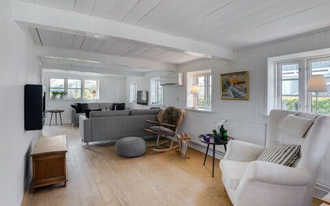 Gyril - 100M from the Sea: Flooring, Interior Design, Wood, Floor, Ceiling, Couch, Wood Flooring, Furniture, Living Room, Home