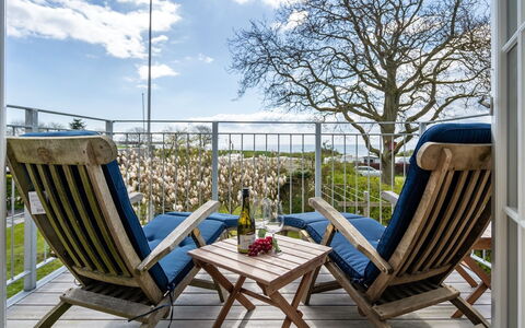 Gyril - 100M from the Sea: Furniture, Chair, Outdoor Furniture, Table, Outdoor Table, Deck, Kitchen & Dining Room Table, Balcony, Porch, Patio