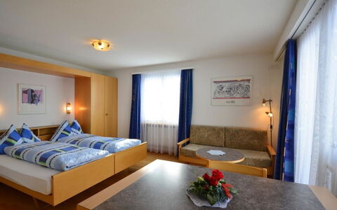 Haus Orion: Table, Furniture, Building, Comfort, Wood, Interior Design, Window, House, Floor, Flooring