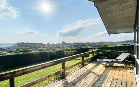 Frithger - 300M from the Sea: Handrail, Balcony, Porch, Hardwood, Shade, Plank, Eco Hotel, Deck, Fence, Landscaping