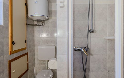 Maria: Bathroom, Plumbing Fixture, Wall, Bathroom Sink, Sink, Flooring, Toilet, Tap, Floor, Interior Design