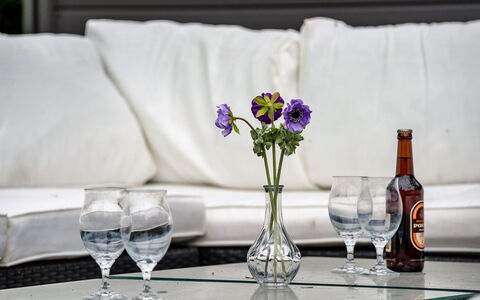 Annelisa - 200M to the Fjord: Furniture, Interior Design, Flooring, Wood, Floor, Ceiling, Wood Flooring, Chair, Table, Lighting