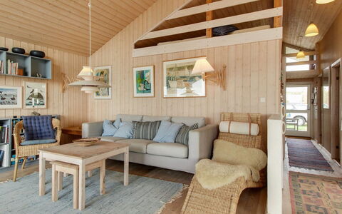 Eunike - 220M from the Sea: Interior Design, Wood, Ceiling, Furniture, Floor, Flooring, Living Room, Home, Couch, Room