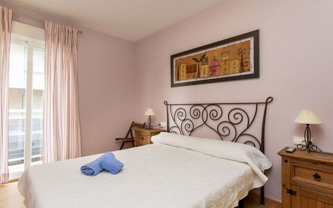 Peñiscola 645: Furniture, Property, Comfort, Azure, Wood, Textile, Window, Interior Design, Curtain, Floor