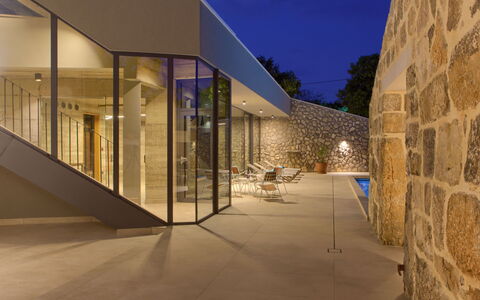 Jerini Main House: Plant, Property, Building, Natural Landscape, Tree, Land Lot, House, Cottage, Landscape, Residential Area