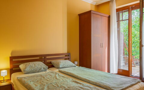 Toscana: Wood, Interior Design, Floor, Flooring, Furniture, Room, Bedroom, Apartment, Bed, Wood Stain