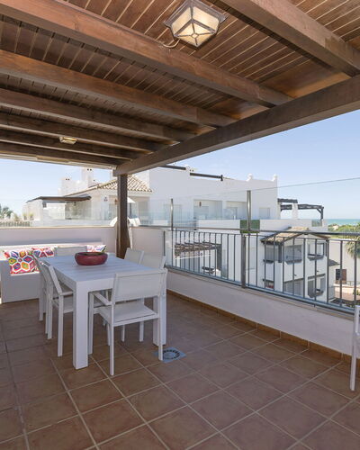 Punta Candor - Seaview: Water, Plant, Sky, Property, Cloud, Swimming Pool, Azure, Tree, Outdoor Furniture, Shade