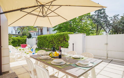 Villa Clara: Water, Plant, Sky, Property, Cloud, Swimming Pool, Azure, Tree, Outdoor Furniture, Shade
