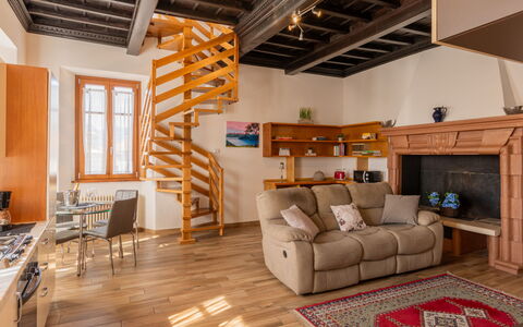 Tremezzina 606: Furniture, Property, Chair, Wood, Building, Interior Design, Window, Flooring, Floor, Living Room