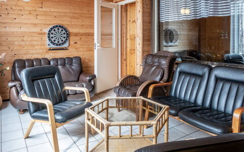 Jokiniitty 2: Wood, Furniture, Flooring, Floor, Interior Design, Chair, Ceiling, Living Room, Wood Stain, Hardwood