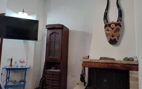 Relax: Furniture, Wood, Cabinetry, Table, Drawer, Wall, Art, Hardwood, Building, Picture Frame