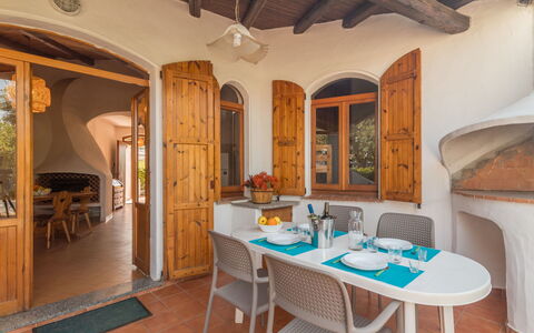 Valledoria 45: Table, Furniture, Property, Picture Frame, Chair, Wood, Couch, Interior Design, Floor, House
