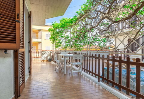 Conero Garden Apartment: Property, Wood, Plant, Floor, Real Estate, Building, Tree, Hardwood, Flooring, Shade