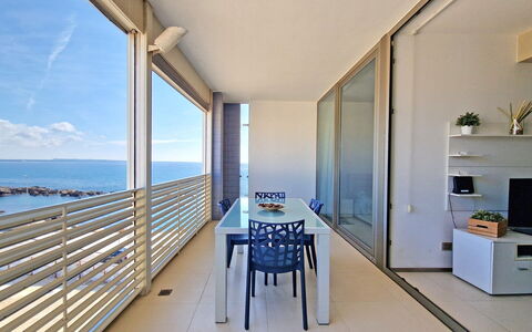 Suite Le Vele: Apartment, Floor, Sea, Ocean, Balcony, Shade, Hotel, Penthouse Apartment, Resort