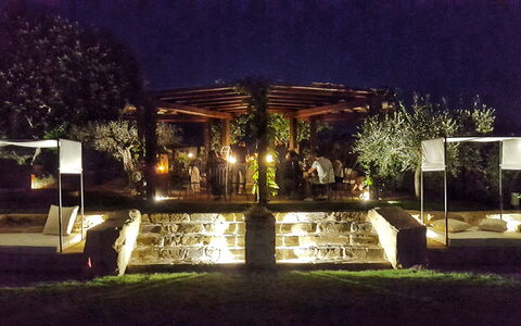 Casa Vacanze Paradiso: Plant, Sky, Tree, Grass, Landscape, Leisure, Shade, Landscape Lighting, Lawn, Event