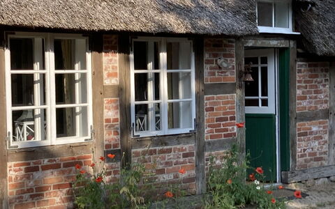 Reethuus: Plant, Building, Window, Door, Wood, Brickwork, Cottage, Brick, House