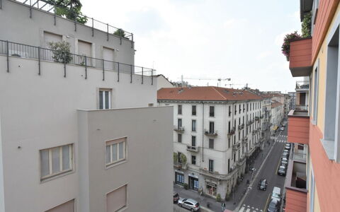 Corso Genova Apartment: Water, Sky, Building, Plant, Property, Swimming Pool, Azure, Tree, Window, House
