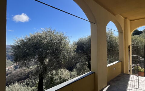 Casa Norvegia: Balcony, Handrail