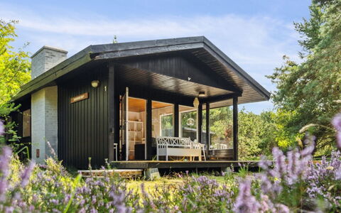 Sofus - 500M from the Sea: Wood, Cottage, House, Home, Shrub, Roof, Porch, Garden, Garden Buildings