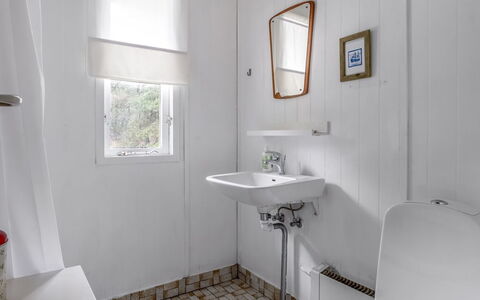 Sofus - 500M from the Sea: Wall, Plumbing Fixture, Bathroom, Flooring, Floor, Interior Design, Bathroom Sink, Sink, Tap, Plumbing