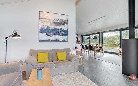 Minttu - 700M from the Sea: Flooring, Interior Design, Couch, Wood, Furniture, Floor, Ceiling, Living Room, Room, Lighting