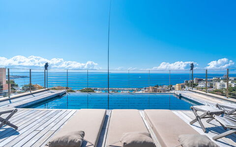 Vistamar: Water, Sky, Cloud, Property, Swimming Pool, Blue, Azure, Sunlounger, Shade, Outdoor Furniture
