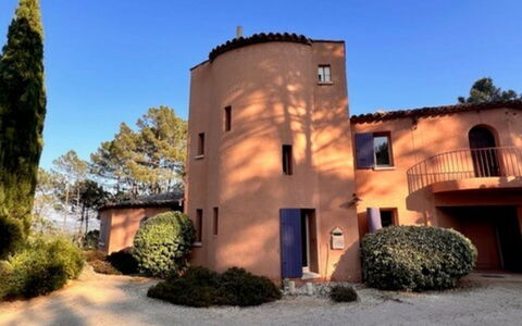 La Tourelle des Ocres: Landscape, Shrub, Land Lot, Rural Area, Estate, Landscaping, Villa, Mansion, Hacienda