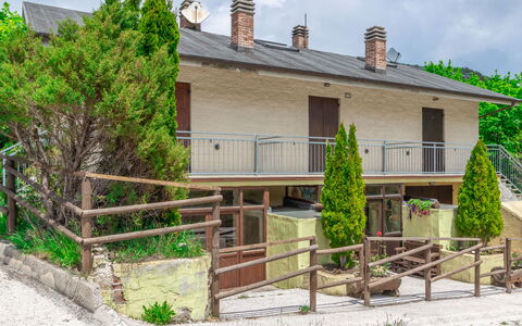 Casa Tramonti: Plant, Sky, Building, Property, Window, Cloud, Green, Tree, House, Land Lot
