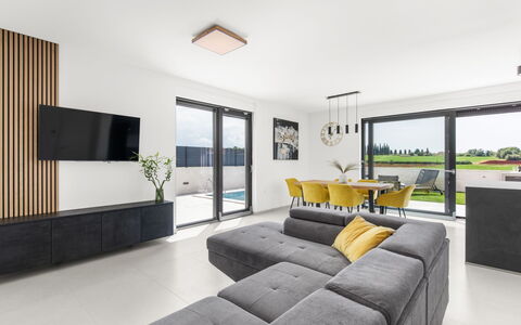Villa Valero: Cloud, Table, Sky, Furniture, Property, Chair, Building, Water, Outdoor Furniture, Interior Design
