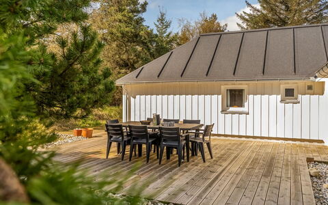Fredsine - 900M from the Sea: Furniture, Outdoor Furniture, Tableware, Table, Drinkware, Chair, Outdoor Table, Food, Bottle