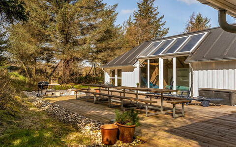 Fredsine - 900M from the Sea: Furniture, Outdoor Furniture, Tableware, Table, Drinkware, Chair, Outdoor Table, Food, Bottle