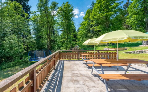 Anenské Údolí: Sky, Plant, Property, Cloud, Tree, Shade, Natural Landscape, Wood, Outdoor Furniture, Outdoor Bench