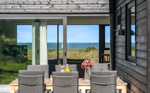Merete - 900M from the Sea: Wood, Roof, Architecture, Home, House, Cottage, Siding, Hardwood, Slope, Estate