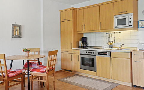 Zempin 120: Furniture, Kitchen, Flooring, Kitchen Appliance, Wood, Interior Design, Floor, Countertop, Cabinetry, Major Appliance