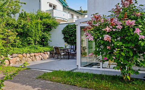 Usedomer Seekiste: Flower, Green, Shrub, Garden, Pink, Spring, Yard, Landscaping, Shade
