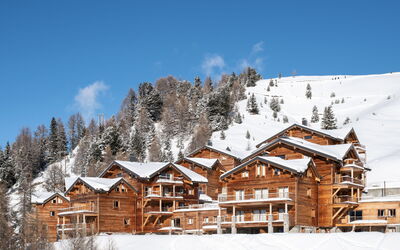La Plagne 615: Water, Plant, Property, Building, Swimming Pool, Azure, Window, Architecture, Leisure, Residential Area
