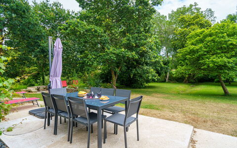 La Torche: Flower, Plant, Furniture, Property, Window, Building, Green, Chair, Table, Sky
