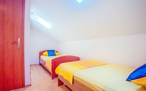 Villa Jolie Amazing Stone: Floor, Interior Design, Wood, Flooring, Room, Bedroom, Ceiling, Bed, Apartment, Wood Flooring