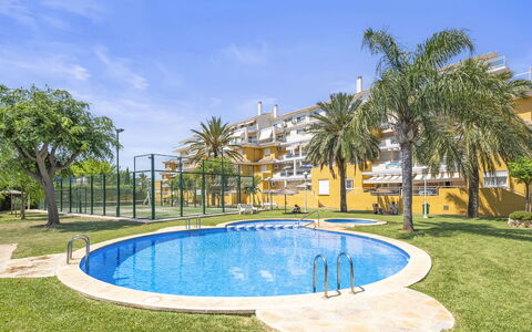 Dénia 487: Water, Sky, Plant, Property, Building, Swimming Pool, Azure, Tree, Leisure, Cloud