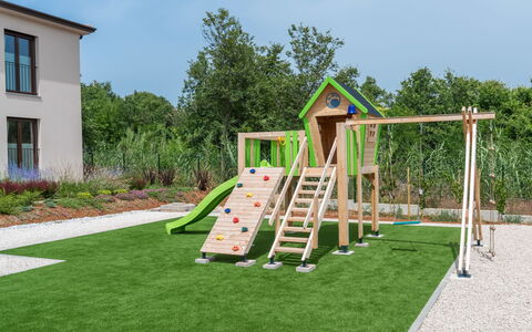 Villa Karina: Water, Plant, Swimming Pool, Tree, Shade, Outdoor Furniture, Leisure, Rectangle, Composite Material, Landscape