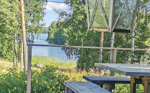 Villa Sammallahti: Wood, Cottage, Home, Log Cabin, Lumber, Siding, Hardwood, Natural Material, Garden Buildings, Hut