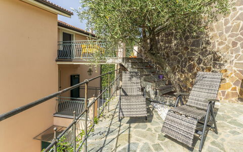 Belvedere, House With Private Pool And Garden, Rec: Plant, Building, Window, Urban Design, Condominium, Tree, Neighbourhood, Stairs, Fence, House